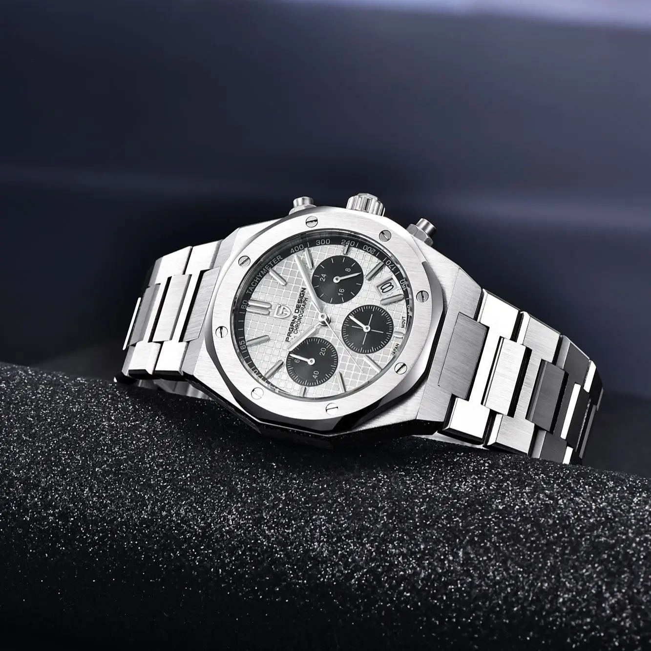 2022 PAGANI DESIGN Nou 40MM Bărbați Cuarț Ceas Safir din Oțel Inoxidabil rezistent la apa de Lux High-End de Brand de Afaceri Reloj Hombre