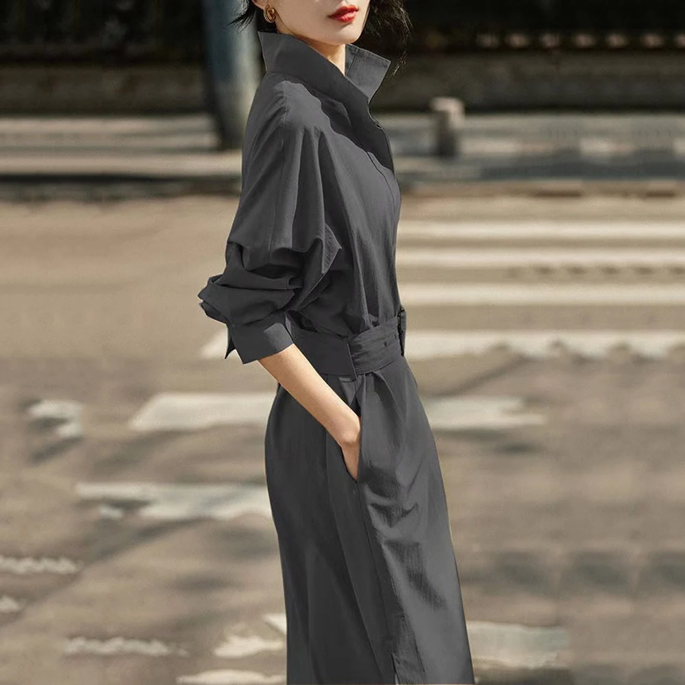 2022 popular European stil stil Lung Subțire Canadiană haină de Brand design super cool de Vara femei de protecție solară Canadiană
