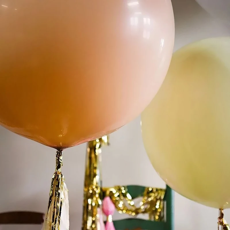 5-36 inch pe Macarone Mare Alb Baloane Aniversare de Nunta Petrecere la 16 ani Decoratiuni Profesor Cadou Transparent Baloane pentru Copii Jucarii
