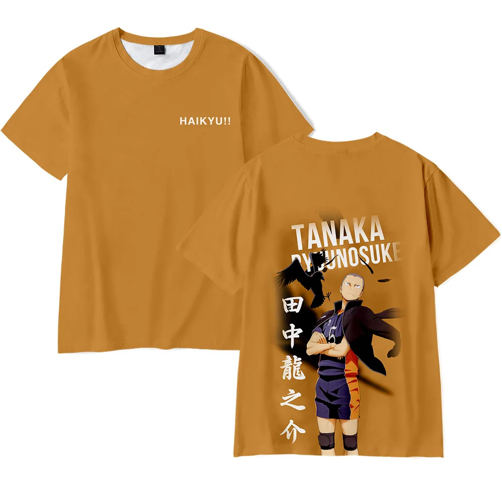 Anime Haikyuu Cosplay Costum Hinata Shoyo Kageyama Tobio Kuroo Tetsurou Oikawa Tooru 3D Tricou Unisex Amuzant Tshirt Graphic Tee
