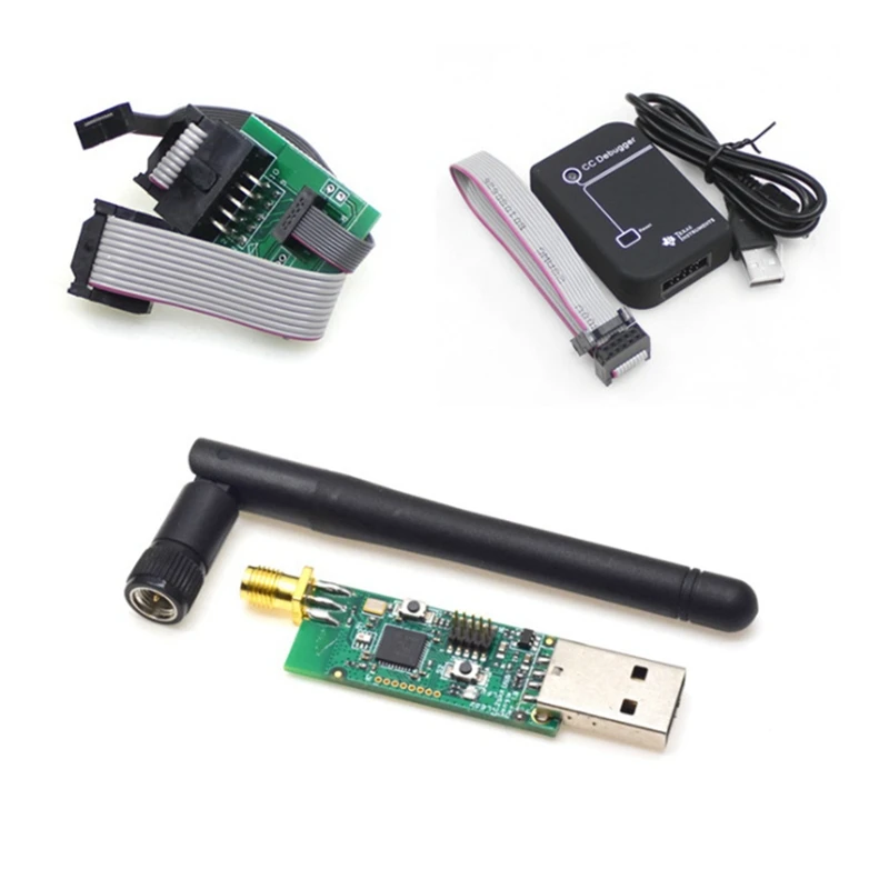 CC2531 Zigbee Emulator CC-USB Programator Depanator CC2531 Sniffer Cu Antena Modulului Downloader Cablu