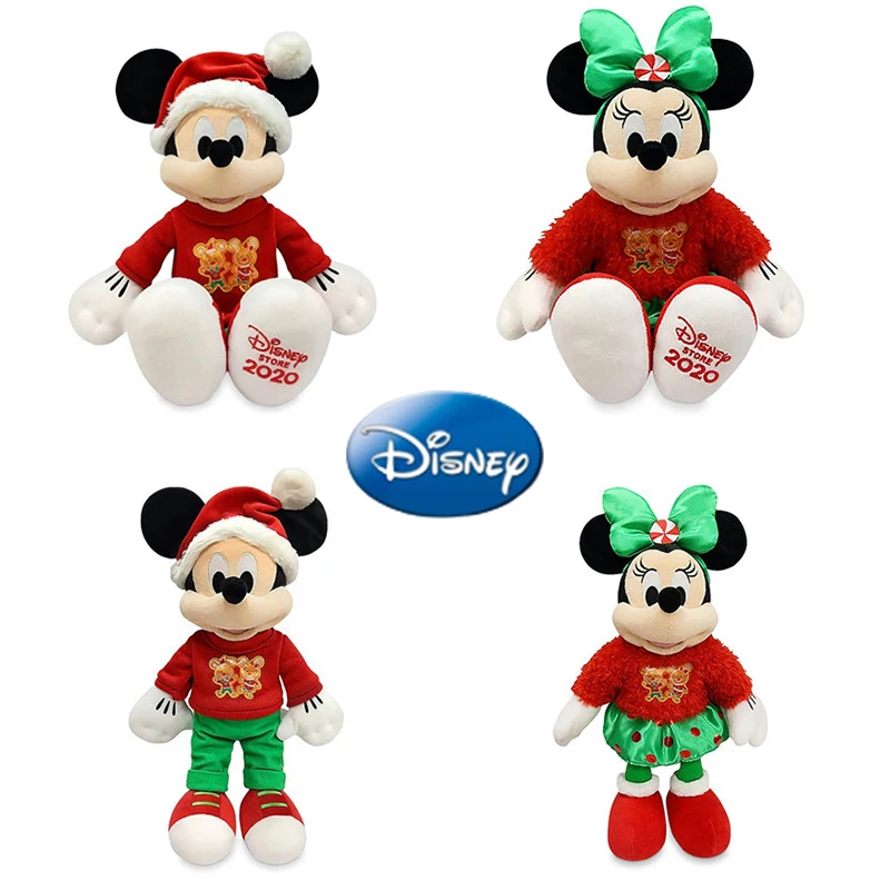 Disney Anul Nou, Crăciun, Ziua Îndrăgostiților, Halloween Minnie Mickey Mouse Papusa de Plus Umplute de Animale Desene animate Perna Jucarii Copilul Nou În