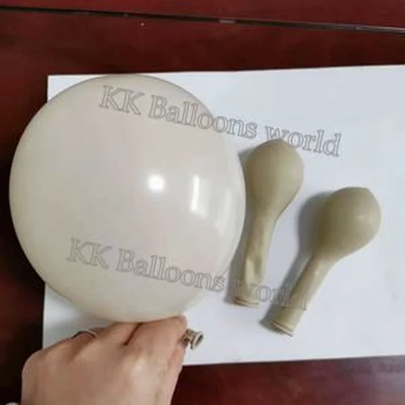 DIY Ghirlanda Baloane Nunta Consumabile Petrecerea de Ziua Mat Lamaie Balon Arc de Nisip Alb, Caramel Maro Copil de Dus Decor