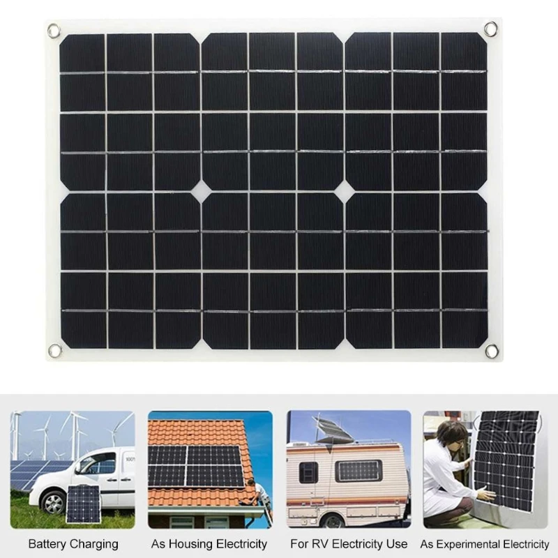Generarea de Energie solară Sistem Invertor de Putere cu Smart Display LCD Dual USB 6000W 12V La 110/220V cu 30A Controler Solar Set