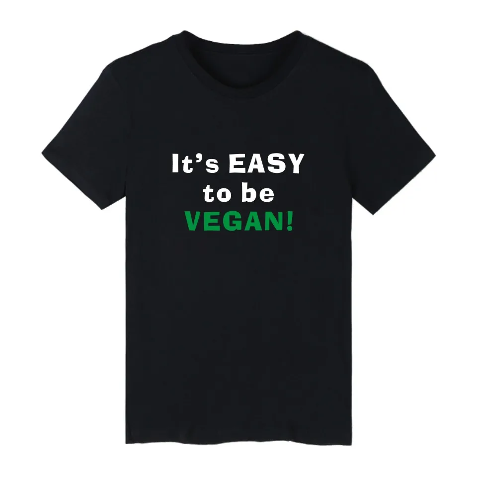 LUCKYFRIDAYF moda Vegan t-shirt de imprimare bărbați femei hip hop sport tricouri topuri casual tricou rotund gat cu maneci scurte t-shirt