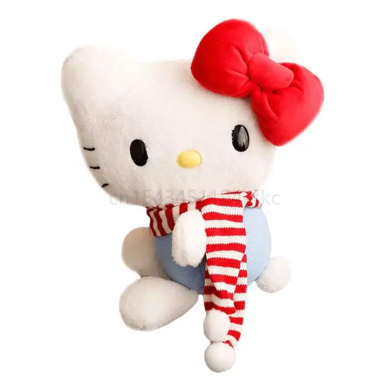 Sanrio Anime Kawaii Cinnamoroll Mea Melodia Hello Kitty Jucarie de Plus Perna Păpuși Moi de Desene animate Drăguț Jucării pentru Copii Cadouri