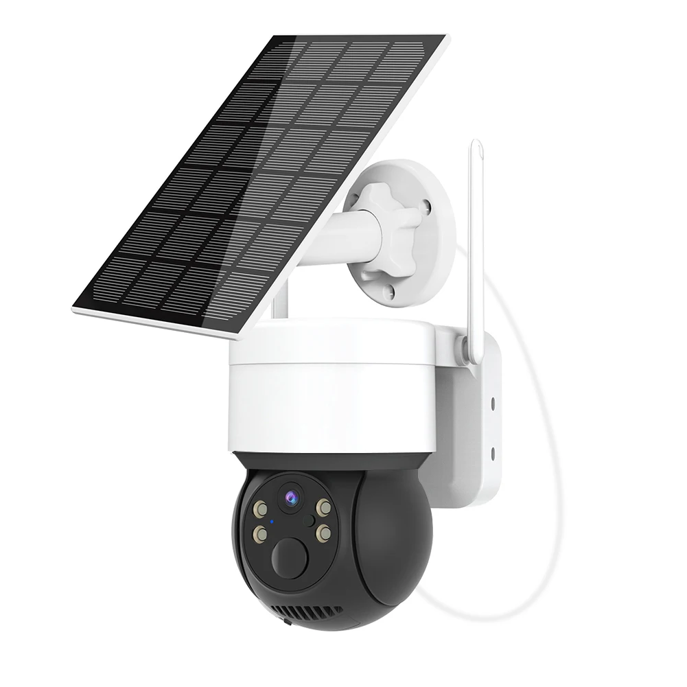 T34 Wireless WiFi Camera 1080P în aer liber, Solar, Camera PIR de Detectare a Omului Impermeabil Viziune de Noapte pentru Acasă Usa de Garaj Vila