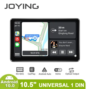 10.5 Inch Radio Auto Android 10 6GB, 128GB Universal Autoradio Wireless Carplay Capul Unitate GPS Navi Audio Pentru Autoturisme Receptor Stereo