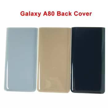 10 Piese Pentru Samsung Galaxy A80 A90 Original Sticlă Înlocuirea Capacului Bateriei Capacul Din Spate Caz De Protecție