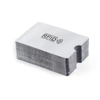100buc RF-Ecranat Maneca Card Blocare card IC Protecție NFC card de securitate a preveni scanare Anti-demagnetizare card de maneca