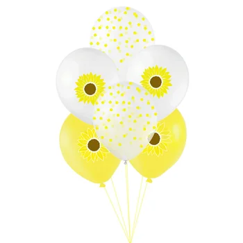 10buc 12 inch floarea-soarelui balon latex desene animate daisy tema copii adulți petrecerea de ziua decor baloane en-gros