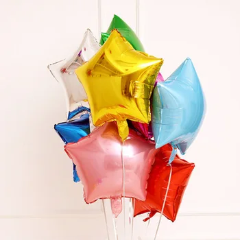 10buc/lot 18inch Stele, Baloane Folie Ziua Balon cu Heliu Pentru Copil de Dus la Petrecerea de Ziua Decor Consumabile Jucărie pentru Copii Globos