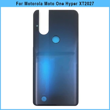 10BUC Noi Pentru Motorola Moto Unul Hiper XT2027 Baterie Capac Spate Plastic Panou de Usa Spate Locuințe Caz Adeziv înlocuirea unor Piese