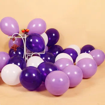 10pcs de 12 țoli Ballon de Decorare Ziua de nastere Babyshower Ballon Boy cu Heliu Balon de Folie Decor Anniversaire Violet Nunta Balon