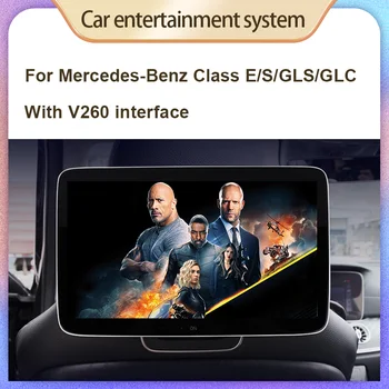 11.6 Inch, 4GB+64GB 4K HD Full Touch Screen Android 10.0 TV Auto Tetiera Monitor Pentru Mercedes-Benz Divertisment pentru locurile din Spate Sistem de