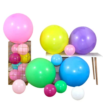 18 Inch Mat Îngroșat Mare Balon De Culoare Balon Cu Hidrogen Petrecere De Aniversare De Nunta De Decorare Decor Baloane