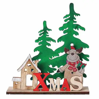 1buc 2020 Decoratiuni de Craciun Pentru Casa de Lemn Scrisoare lui Moș Crăciun Ornamente de Crăciun Acasă, Cina Petrecere de masa Decor de Masă Navidad 2021