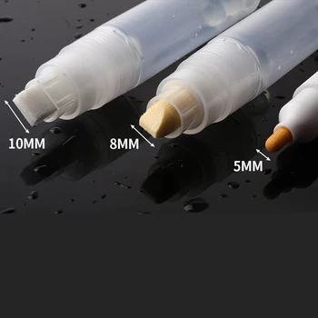 1buc Repetabile de Plastic Goale Stilou Tija de 5 mm 8mm 10mm Butoaie Tub Pentru Graffiti Pen Lichid Cretă, Markere Vopsea Accesorii Pen