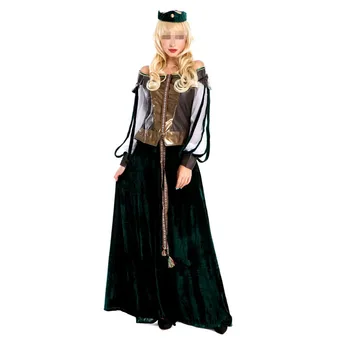 2 BUC Corset + Rochie Lunga de Halloween Costum de Pirat pentru Adulti Femei de Cosplay, Costume Petrecere Fierbinte Sexy Femeie Pirat Rochie Fancy Cu Pălărie
