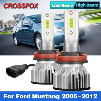 2 buc LED-uri Auto Becurile Farurilor H13 COB 90W 12000lm 6000K Auto, Faruri Auto Becuri 12V 24V Pentru Ford Mustang 2005-2012