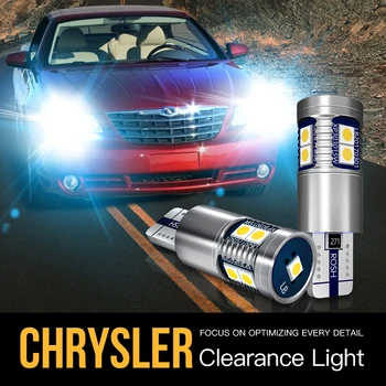 2 buc W5W T10 2825 Canbus LED-ul creatininei Bec Lampă de Parcare Pentru Chrysler 300M Crossfire PT Cruiser Sebring Neon Voyager