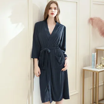 2022 Nou În Primăvară Sudoare Abur Haine Subțiri Stil Pijama, Halat De Baie Hotel Prosop Cuplu Cămașă De Noapte Absorbant Yukata Body