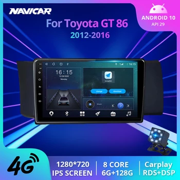 2Din Android10.0 Radio Auto Pentru Toyota GT 86 Pentru Subaru BRZ 2012-2016 Stereo Receptor GPS de Navigare Auto Radio Auto Receptor IGO