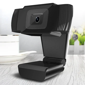 480p HD Webcam cu Microfon Rotativ Desktop PC Camera Web Mini Calculator, Camera Web de Înregistrare Video de Muncă Periferice pentru computere