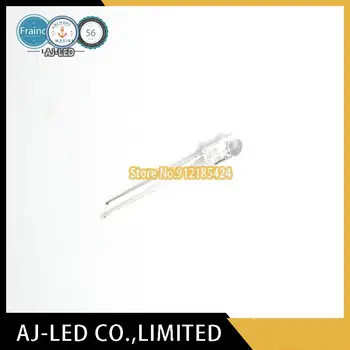 50pcs/lot EL-1L7 infra-tub emițătoare de lumină fotodiodă transparent 5mm lungime de undă 940nm unghi de ±30°