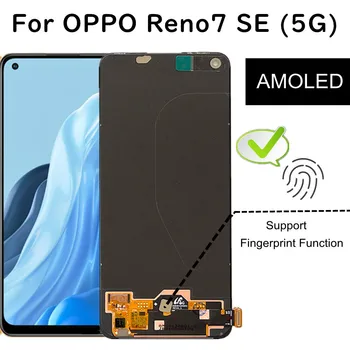 6.4 AMOLED Pentru OPPO Reno7 SE 5G PFCM00 Display LCD Touch Ecran Înlocuire Ansamblu Accesoriu