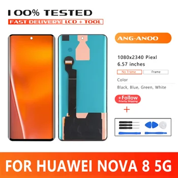 6.57 inch de Calitate Premium LCD Pentru Huawei Nova 8 5G Display LCD Touch Ecran Digitizor de Asamblare Pentru Huawei ANG-AN00 Ecran LCD
