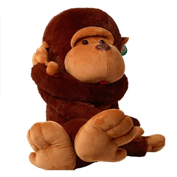 70-130cm Moale Imens gura Mare Maimuță Animale de Pluș, jucării Umplute Lungă armate Îmbrățișare Urangutan Hip Hop figurina Maimuta gorila perna
