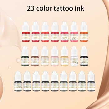 8 ml Microblading Machiaj Tatuaj Cerneală de Culoare neagră Sprancene Buze Dermatograf Cerneală Tatuaj Emulsie Negru Microblading Cerneala pentru Tatuaj de Arta