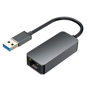 Adaptor Ethernet USB 3.0 2.5 G de Rețea RJ45 Rețea Externă Cablu Adaptor 2500M Joc placa de Retea Gigabit Gratuit Driver