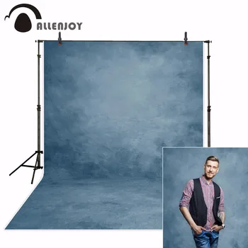 Allenjoy fotografie de fundal abstract albastru culoare solidă vechi maestru autoportret fundal studio foto photobooth photophone