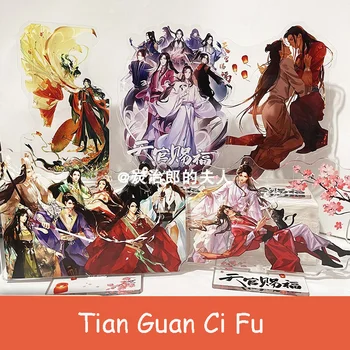 Anime Tian Guan Ci Fu Hua Cheng Xie Lian Stand Figura Model De Placă Acrilică De Pe Desktop De Afișare De Colectare De Jucării Cosplay Decor