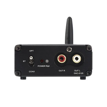 APTX-HD Bluetooth 5.1 Audio Decodor Receptor Modul de Decodare QCC5125 ES9038Q2M Coaxial Fibra RCA Modul DIY Home Theater