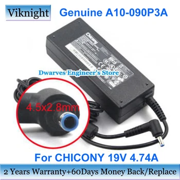 Autentic A10-090P3A AC Adaptor de Alimentare pentru Chicony A10090P3A 19V 4.74 UN Încărcător de Laptop de Alimentare 4.5 x 2.8 mm