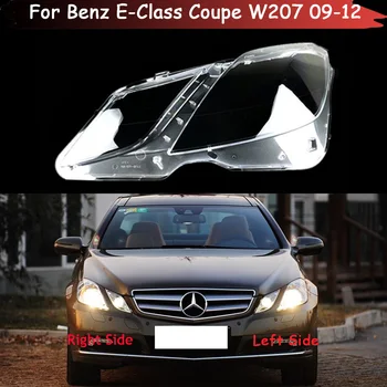 Auto Frontal Capac Pentru Faruri Auto Far Lentile De Sticlă Lampcover Pentru Benz E-Class Coupe W207 E200 E260 E300 E350 E500 2009-2012