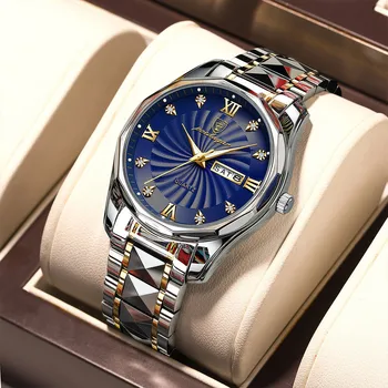 Brand impermeabil luminos bărbați ceas de afaceri cuarț ceas Seiko producție ceas de lux mens watch