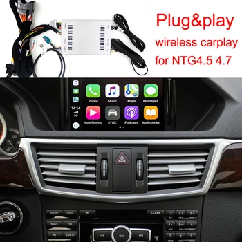 CarPlay adaptor pentru Mercedes-Benz C-Class W204 W176 W218 W212 2012-2015 Android Auto Retrofit Interfață Wireless Carplay