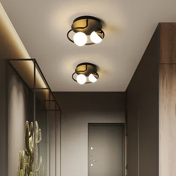 Coridorul lampă simplă cu led-uri moderne vestiar balcon, lampă de plafon Europa de nord personalitate creatoare de intrare lampa