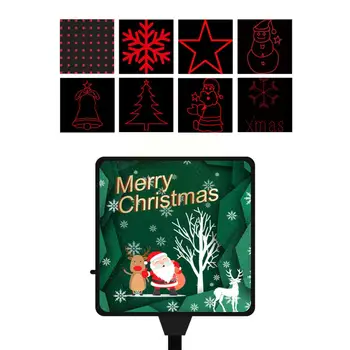 Crăciun Model de LED Auto Acoperiș de Stele Lumina de Noapte Proiector Decorativ Interior USB Reglabil Mini Lumina Auto Decor Romantic X5R0