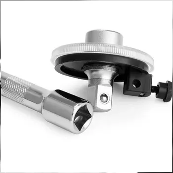 Cuplu Reglabil Indicator Unghi Portabil Auto De Metal Instrument De Mână Detașabilă Cheie De Reparații De Măsurare Profesionale