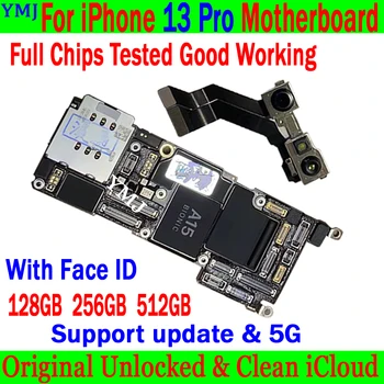 De 128GB, 256GB 512GB Pentru iPhone 13 Pro Placa de baza Nu icloud Original Deblocat Complet Chips-uri 100% Testat logic board Bune de Lucru