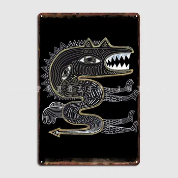 Decorative Ireal Dragon De Metal Semn Pub Bar Club Amuzant Decor De Perete Tin Semn Postere