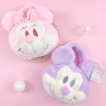 Disney Mickey Mouse Anime Minnie păpușă de Pluș Drăguț Sac pendent Fete Kawaii Umăr Saci de Depozitare geantă de mână de Cadouri jucarii pentru Copii