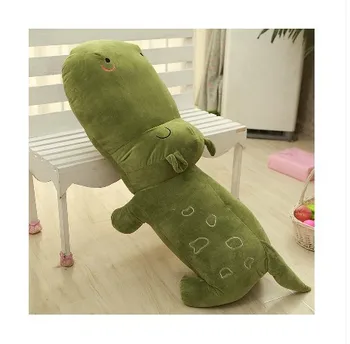 drăguț de pluș green hippo jucărie nouă de desene animate drăguț hipopotam papusa cadou jucărie aproximativ 80cm 0075