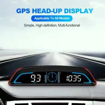 G3 GPS HUD Heads-Up Display Auto Vitezometru Digital Inteligent de Alarmă Memento Metru Electronice Auto Accesorii pentru Toate Masinile