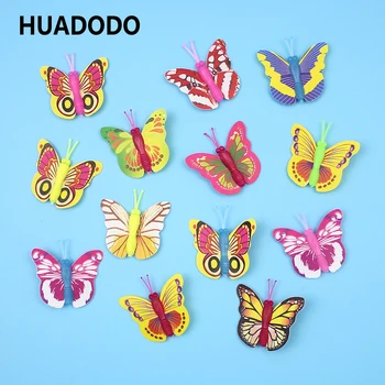 HUADODO 20 de Piese Multicolore Fluture Artificiale de Simulare 3D Fluturi Pentru Casa Gradina Decoratiuni autocolante de Perete